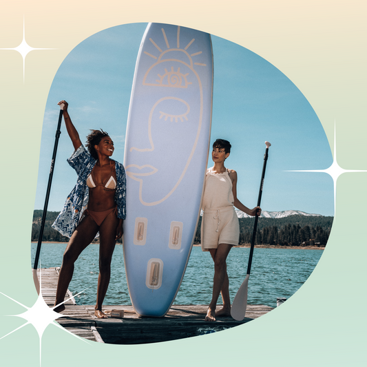 Paddleboard Passion: A Romantic Waterfront Adventure